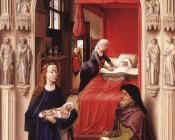 罗吉尔 凡 德 韦登 : St John Altarpiece-left panel